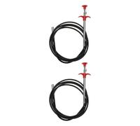 BUGUUYO Outil de Préhension Flexible 2 Pièces 90 Cm pour Débouchage de Canalisations, Griffe de Nettoyage Multifonctionnelle pour Évier, Salle de Bain et Toilettes, Accessoire de