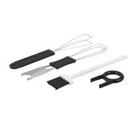 BUGUUYO Outil D'extraction de Touches Mécanique 4 Pièces Noir avec Brosse de Nettoyage Kit Démontage Clavier DIY pour Entretien Clavier Mécanique Accessoires Réparation pour Gaming Bureau