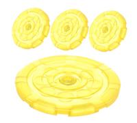 BUGUUYO Patins en Caoutchouc pour Cric Hydraulique Universal, Kit 4 Pièces, Support Circulaire Renforcé, Résistance Élevée, Adaptés Aux Ponts Élévateurs, Accessoires Garage Et Maintenance Véhicule