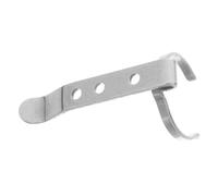 BUGUUYO Petite Pince Pour Lampe De Poche À La Taille Support Métallique Robuste Pour Le Travail Les Réparations Automobiles Et Lutilisation Quotidienne