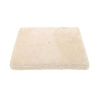 BUGUUYO Plaque de Remplacement pour Griffoir à Chat Grand Modèle Panneau en Peluche Beige Base Stable et Compacte DIY Accessoire pour Arbre à Chat Adapté aux Adultes et Multiples