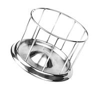 BUGUUYO Plateau De Nourriture Acier Inoxydable pour Tortues Et Reptiles Bol Alimentation Pratique Et Tray Eau Accessoire Compact pour Terrarium Évite Les Conflits Lors du Nourrissage