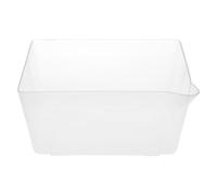 BUGUUYO Plateau de Pesée Transparent 1200 Ml pour Balance Électronique, Bol Carré en Plastique Réutilisable, Plateau Gradué Précis Cuisine et Mesure Alimentaire