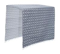 BUGUUYO Pochettes De Rangement À Chargement Frontal Pour Machine À Laver Poussière Réfrigérateur Flèche Grise Pompons En Peluche