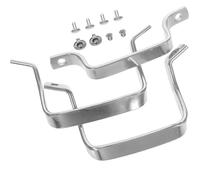 BUGUUYO Poignée de Rechange Légères et Pratiques Casserole en Acier Inoxydable pour Argentée, Ensemble de 3 Pièces et Poignées Latérales pour Autocuiseur Wok