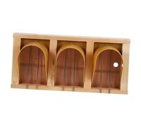 BUGUUYO Porte Dentrée Élégante pour Pigeonnier Cage À Oiseaux en Bois pour Pigeons De Course Montage Rapide