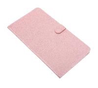 BUGUUYO Porte Documents Auto PVC Doux avec Protection RFID Pochette pour Permis de et Cartes Essentielles Format Long Couleur Rose Éclatante