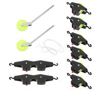 BUGUUYO Poulies Fixes Et Mobiles Kit Scientifique pour L'École À La Maison Kit De Poulie À Double Et Mouvement Démonstration De Poulie De Levage