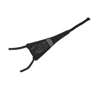 BUGUUYO Protection Anti-Transpiration Vélo avec Bandeau Ajustable, Filet Absorbant Noir, Housse pour Home Trainer Compatible Écran Tactile, Accessoire Sportif pour Entraînement Intérieur