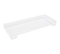BUGUUYO Protection de Clavier Mécanique Transparente en Acrylique Housse Anti-Poussière Étanche pour Clavier Bureau Moyen 475X175X48 MM Protection Anti-Chat pour Usage Quotidien