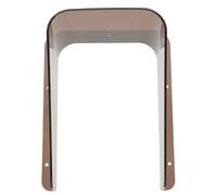 BUGUUYO Protection Étanche pour Sonnette et Contrôle Accès Acrylique Couvre-pluie Résistant Taille Large Protège Pluie et Soleil Installation Facile pour Maison et Entreprise