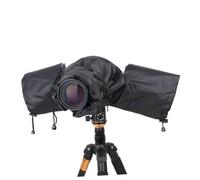 BUGUUYO Protection Imperméable pour Appareil Photo Reflex Objectif Moyen et Long, Housse Anti-Pluie Réglable Cordon Élastique, Isolante Poussière et Intempéries, Compatible Usage