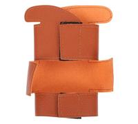 BUGUUYO Protector de Trompette Cuir Souple Protection Valve Tranche Châtain Accessoire Musical Indispensable pour Musiciens