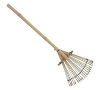 BUGUUYO Râteau à Main en Bambou 18×53,5 Cm pour Jardin Zen Mini Râteau à Sable pour Bac à Sable Outil Décoratif Japonerie de Table pour Micro-paysages et Création de Motifs