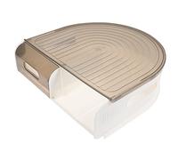 BUGUUYO Roulette De Réfrigérateur À Conception Inclinée Pour Réfrigérateur Organisateur À Roulement Automatique Boîte De Rangement En Carton Support Multifonction Épaissi À Utiliser