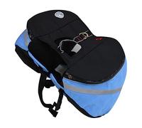BUGUUYO Sacoche pour Chien avec pour Laisse Arrière À De Sport pour Chien Chiot Randonnée Camping Respirant M