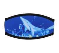 BUGUUYO Sangle Néoprène pour Masque de Plongée avec Double Couche Cheveux pour Snorkeling et Plongée sous- Confortable et Sécurisée Accessoire Polyvalent pour Activités Aquatiques