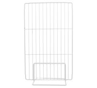 BUGUUYO Séparateur de Congélateur Maille Métallique Organiseur Étagère Robuste pour Réfrigérateur Cloison Amovible pour Cuisine et Congélateur