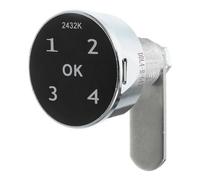 BUGUUYO Serrure Électronique pour Armoire à Écran Tactile Verrou Codé Digital Sécurisé Kit de Verrouillage pour Portes de Meubles et Compatible Bureau et Domicile