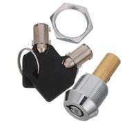 BUGUUYO Serrure Tubulaire avec Clé Identique pour Distributeurs Automatiques Système Antivol pour Machines à Bonbons et Snacks Installation Facile Compatibilité Fiable