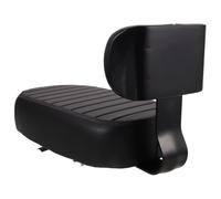 BUGUUYO Siège Arrière Vélo Garçon et Filles Dossier Rembourré Coussin Épais pour Vélo Électrique Fixation par Vis Support Confortable et Sécuritaire Adapté VTT Noir