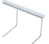 BUGUUYO Support de Bouteilles pour Réfrigérateur 40X40 CM Anti-Basculement en Plastique Transparent Porte-Canettes et Organiseur de Boissons Cuisine et Congélateur Optimisation D’Espace