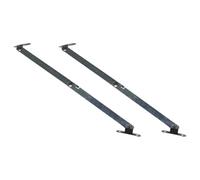 BUGUUYO Support de Miroir Pliable 1 Paire Charnières Robustes pour Meuble et Couvercle Tige de Connexion Grand Format Charnières de Levage Silencieuses Installation Facile pour Meuble