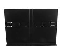 BUGUUYO Support pliable pour pupitres de musique en plastique noir, porte-documents portable avec compatibilité universelle, adapté aux musiciens et étudiants en studio et lieux de