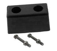 BUGUUYO Tampon Caoutchouc Anti-collision Protection Arrière Camion Absorption Chocs Résistante Aux Intempéries Installation Facile pour Remorques et Véhicules Utilitaires