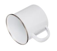 BUGUUYO Tasse à Sublimation Transfert Thermique en Acier Inoxydable Blanc Résistante à L'usure Mug Photo Personnalisable pour DIY à Domicile pour Boisson Chaude