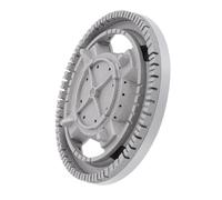 BUGUUYO Tête de Brûleur à Gaz Encastrée Ignifugée 130 Mm, Support Métallique Solide, Couvercle Facile à Nettoyer pour Cuisinière à Gaz Domestique, Accessoire Multi-usage Adapté
