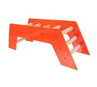 BUGUUYO Toboggan d'escalier Perroquet hamac Oiseau échelle à Oiseaux Échelle Perroquet Échelle d'escalade pour Oiseaux d'échelle de Rat échelles drôles de Chinchilla Acrylique Orange