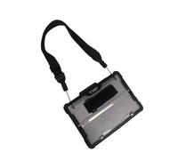 BUGUUYO Transparent Antichoc pour Surface Pro avec Sangle Coque Plastique Protectrice pour Tablette Tactile Protection Renforcée des Coins et Rangement Stylet Pratique