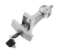 BUGUUYO Verrou de Sécurité T pour Distributeur Automatique en Alliage de Zinc Semi-aluminium, Serrure avec Clé, Compatible Machines à Soda et Distributeurs D’eau, Accessoire Industriel