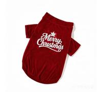 Buhazuqy Pull de Noël Chien Chaud avec Manches Vêtement Hiver，Rouge：2XL | Pull Noël chien grandes tailles, tenue festive, tissu velours doux, vêtement hiver chaud, Golden Retriever, Labrador