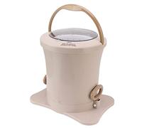 BUHB Résistant à l'usure 2500 TR/Min Manuel Déshydrateur Machine Main Tirer Ligne Main Sèche-Linge Amovible pour Chambre (Abricot)