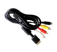 BUHCUWQB Câble S-Vidéo Audio Vidéo pour PS2/PS3, Câble TV S-AV compatible avec PlayStation 2/3 1,5 m