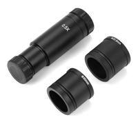 Buhdjfnke 1 Kit D'Adaptateurs pour Microscope avec Oculaire Électronique 0,5X, Adaptateur pour Caméra CCD 23,2 mm vers 30 mm et 23,2 mm vers 30,5 Mm