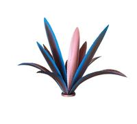 Buhdjfnke 1 sculpture rustique Tequila en métal - Plante d'agave - Couleur aléatoire - Pour l'intérieur et l'extérieur
