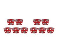 Buhdjfnke 10 Pièces Disque de Meulage de Sol Diamanté Grattoir en Métal à Grain 30 pour Béton de Sol de Broyeur