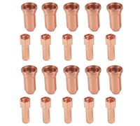 Buhdjfnke 10 Pièces Séries 52556 Électrode et 10 Pièces 51248 Pointe de Buse pour PT-100 PT100-100 -100 IPT100 PTM100 Torche de Découpe Plasma