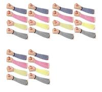 Buhdjfnke 12 Paires de Protège-Bras pour Peau Fine et Ecchymoses Manchon D'-Bras Résistant Aux Coupures Manchon de Protection Contre les Brûlures de Bras de Niveau 5