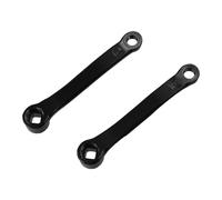 Buhdjfnke 152mm Vélo d'appartement Manivelle Gauche et Droite, Accessoires de Fitness pour Gym, Pièces de Vélo Intérieur Cyclisme