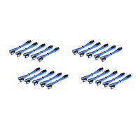 Buhdjfnke 20 Pièces de Câble de Données de Port Série pour Lecteur à Semi-Conducteurs Sata3.0 avec Serrure Câble de Données 3.0 Série 6Gb/S 40Cm