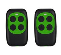 Buhdjfnke 2X 280-868MHZ Duplicateur de Télécommande de Garage Télécommande de Copie Sans Multifréquence Ouvre-Porte Universel Vert