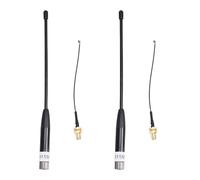 Buhdjfnke 2X Antenne 915 MHz Gain 8 DBi Antenne Fouet Souple Longue Portée avec Câble Adaptateur SMA, Omni SMA pour Meshtastic
