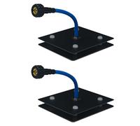 Buhdjfnke 2X Antenne Patch Directionnelle à Gain Élevé 5.8G 14DBi SMA pour Drone de Course FPV à Voilure Fixe Quadcopter Multicopter Antenne A
