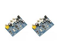 Buhdjfnke 2X ES9039Q2M Carte Décodeur I2S DSD Entrée Coaxiale Optique Module de Carte Décodeur Audio DSD512