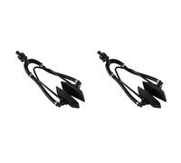 Buhdjfnke 2X Hors-Bord Muff Moteur Flush Bateau Nettoyage Moteur Marine Tool Water Kit Ears Bootsmotor Dual Ohren Flushing