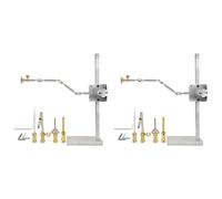 Buhdjfnke 2X Kit D'Animation DIY-Stopmotion Rig Armature Rigging System avec 5 Connecteurs pour L'Animation, Kit de Tournage de Support Stop Motion